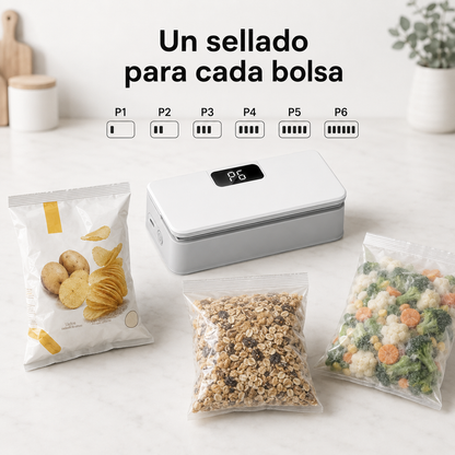 Mini Selladora de Bolsas Recargable