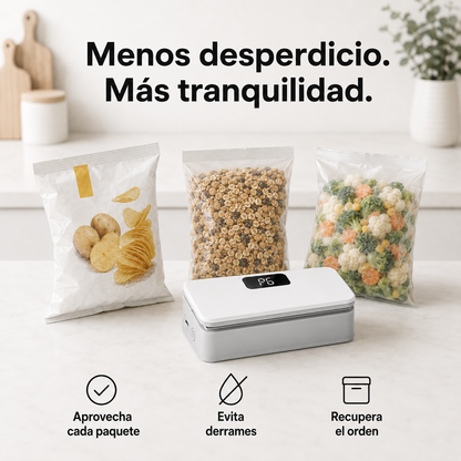 Mini Selladora de Bolsas Recargable
